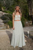 Robe Longue Valentine - Vert D’Eau