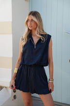 Elsie Ball Skirt - Navy