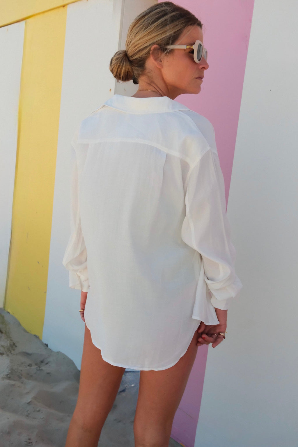 Camisa Adèle blanca