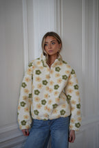 Veste Zippée Dana - Crème