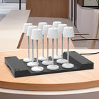 Emily - Lámpara de Mesa Inalámbrica - Acero - Blanco