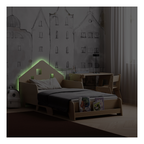 Cama Cabina Extensible Con Iluminación Led