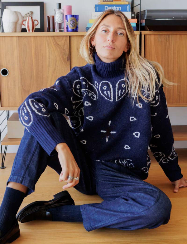 Maglione Blu Marino Berel