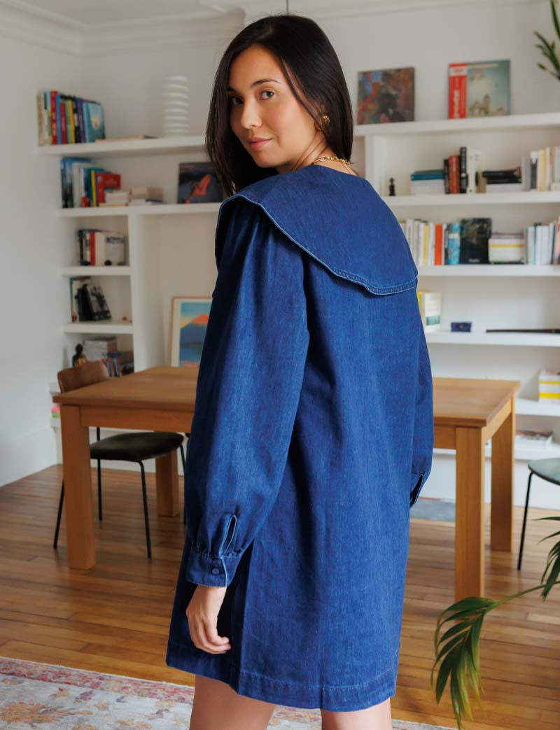 Blaues Kleid Mila