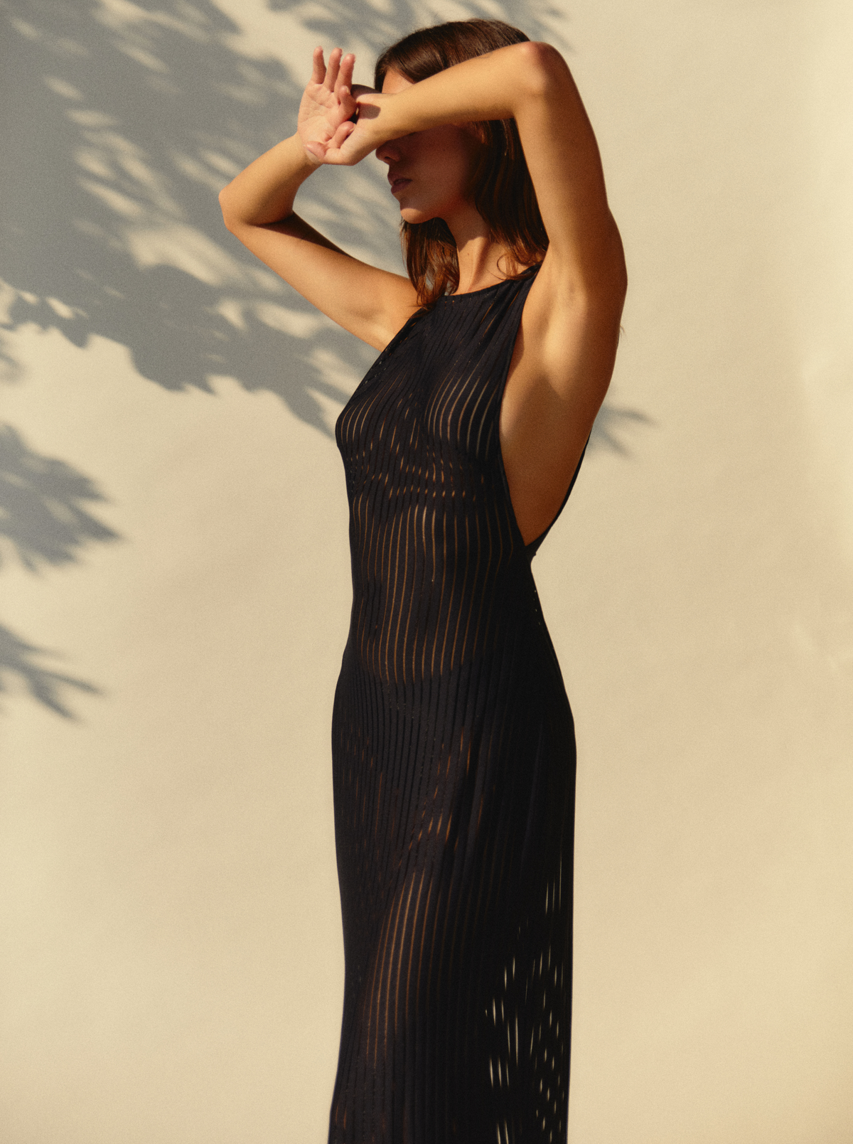 Robe Black Stripes