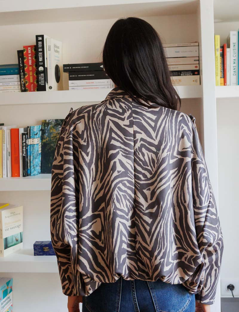 Chaqueta Cebra Virgile