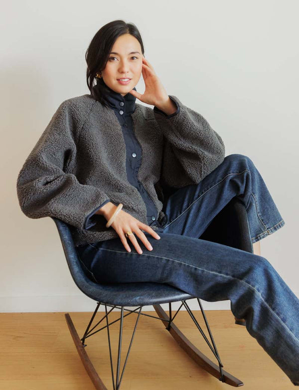 Chaqueta Azul Marino Leone