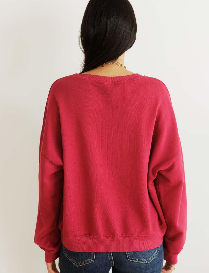 Felpa Bordeaux Simon