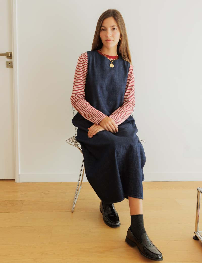 Denim-Kleid Rinia