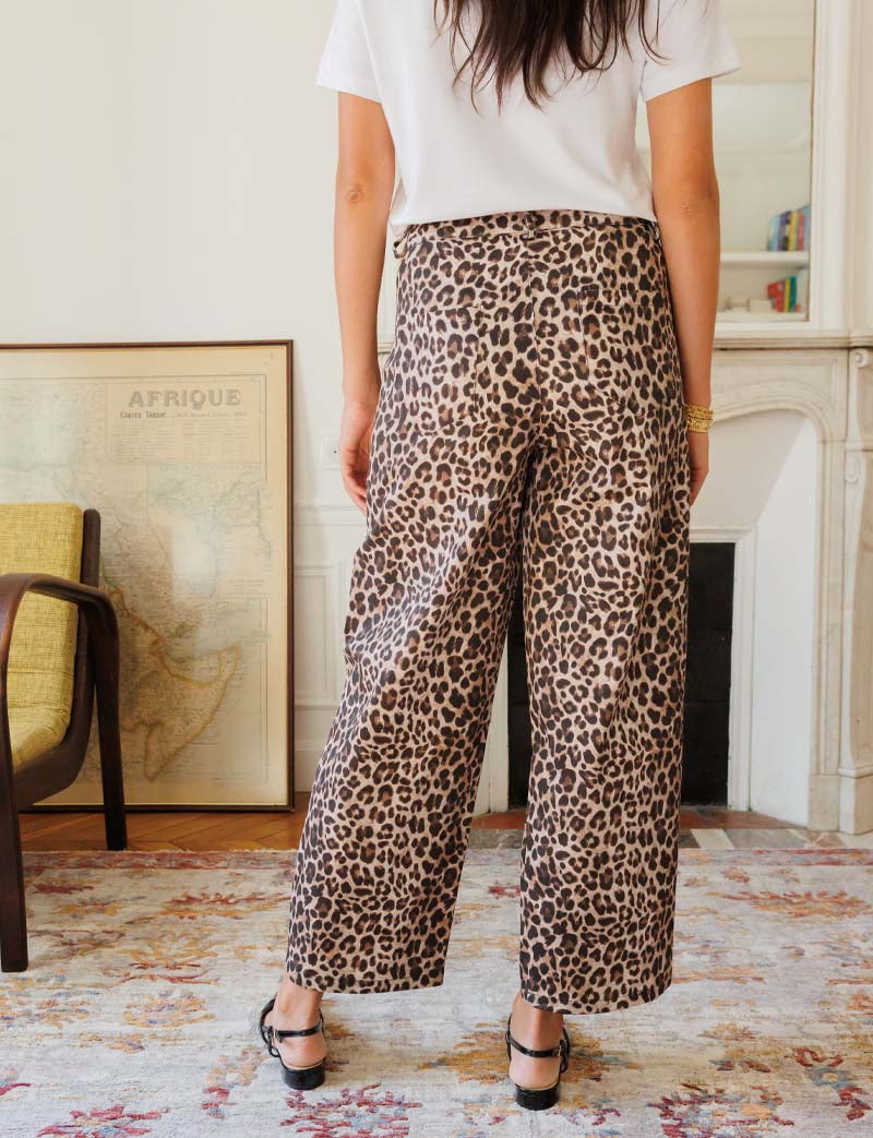 Jeans Leopardati Barel