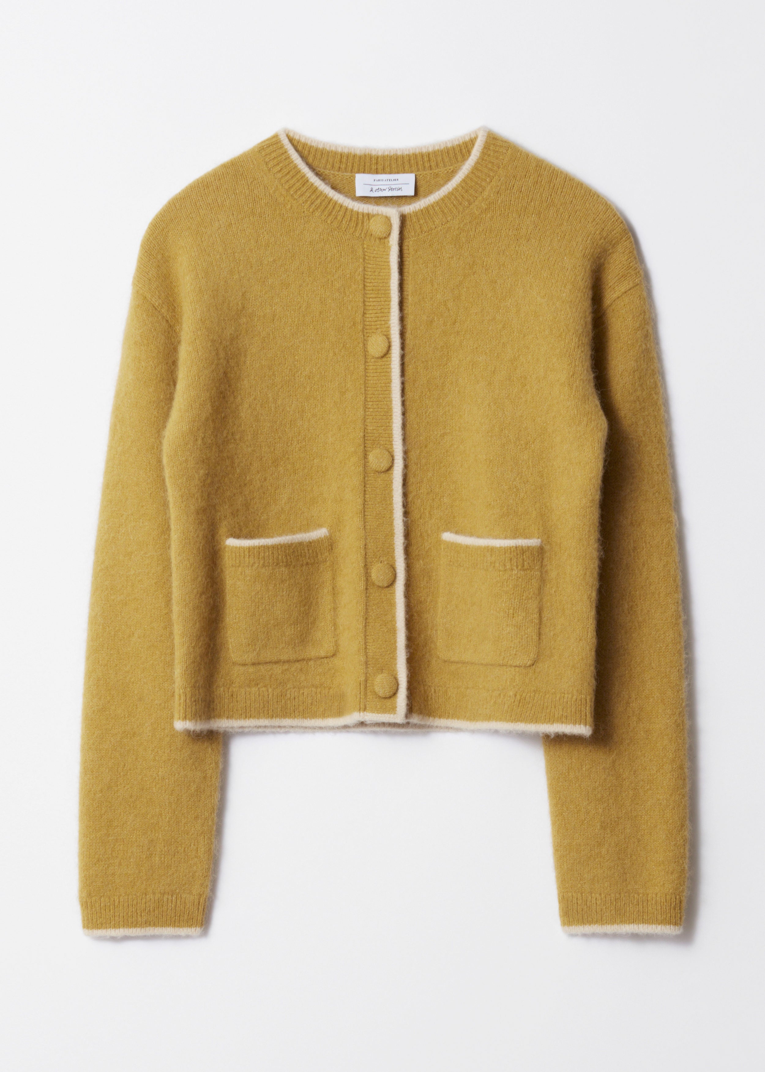 Gilet Pa Selena Cardigan - Jaune