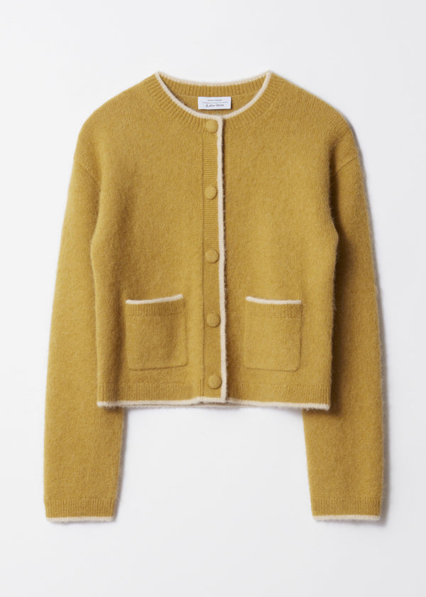 Gilet Pa Selena Cardigan - Jaune