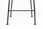 Benson 64.5 Cm - Set of 2 Bar & Counter Stools - Fabric - Dark Blue