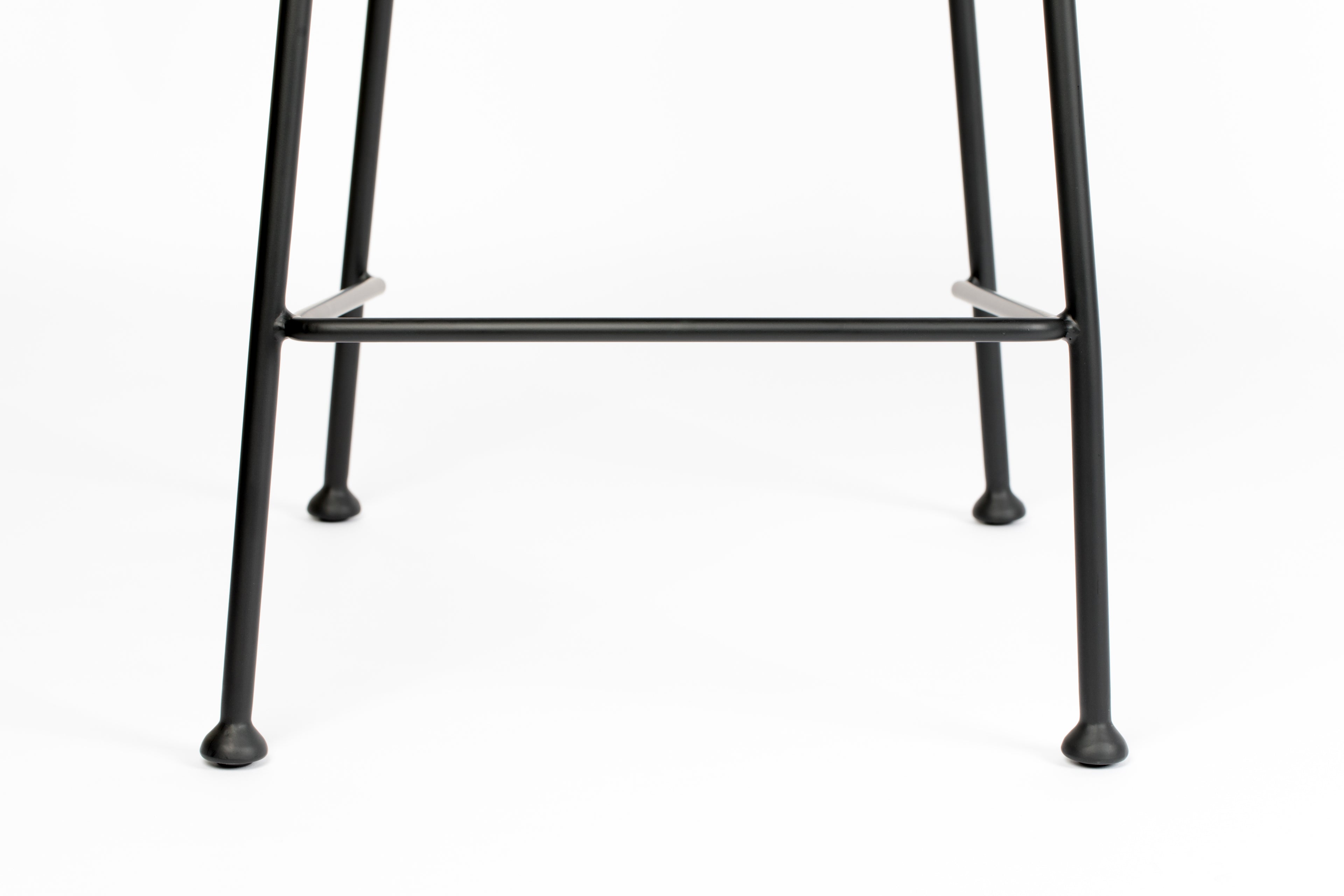 Benson 64.5 Cm - Set of 2 Bar & Counter Stools - Fabric - Dark Blue