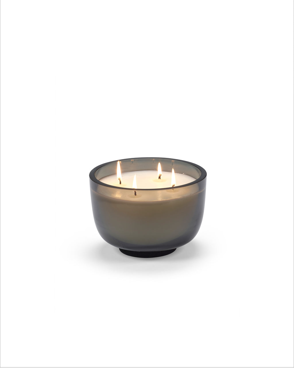 Candles Antwerp - Candela D'ambiente - M - Cera Di Soia E Paraffina - Grigio Fumo