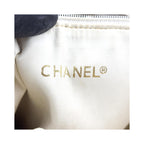 Chanel - Axelremsväska Miss Mademoiselle Shoulderbag Toile - Beige