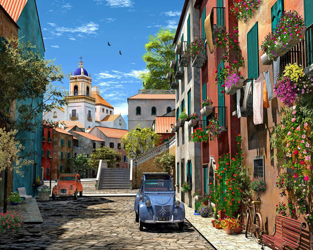 Paint By Numbers - Alley And 2CV