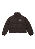 Observer Puffer Jacket - Dark Brown - Women
