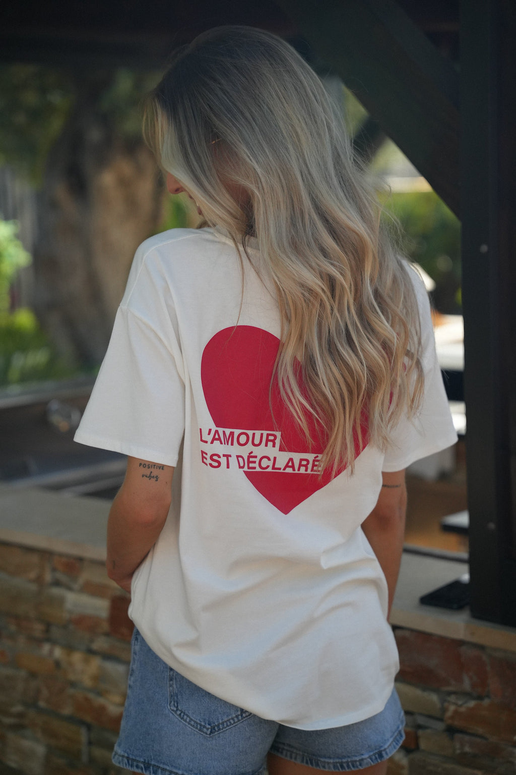 Camiseta Jaz Corazón - Blanco