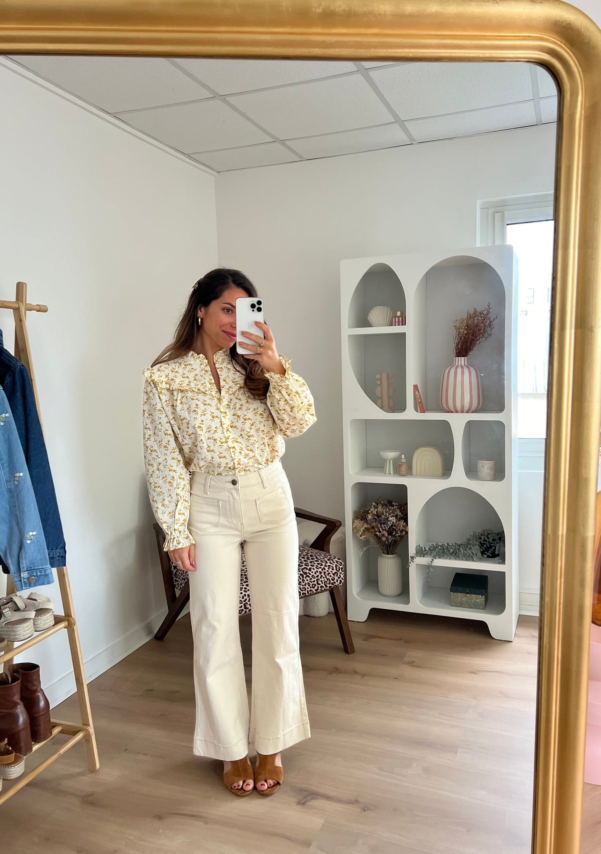 Gasparette natural beige jeans