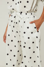 Cotton Trousers - White