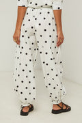 Cotton Trousers - White