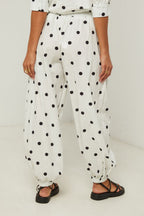 Cotton Trousers - White