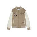Wes Varsity Jacket - Light Brown - Men