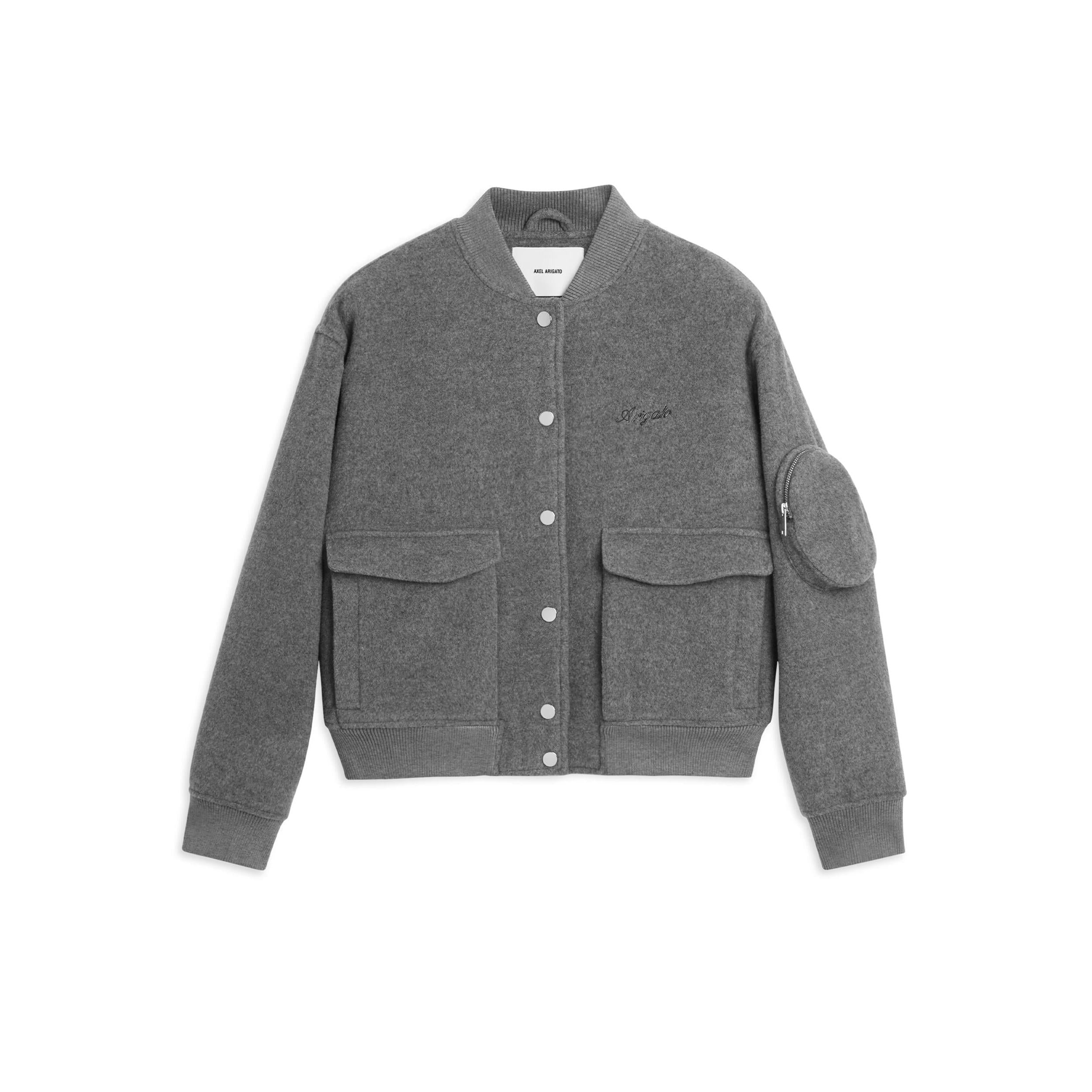 Bomber Jacket Orson - Grey Melange - Women