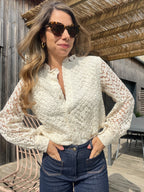 Blusa bordada Isaure