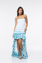 Vestido Livi - Aqua Pineapple