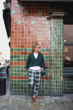 Alphonse Bottle Green Cardigan