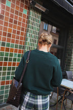 Alphonse Bottle Green Cardigan