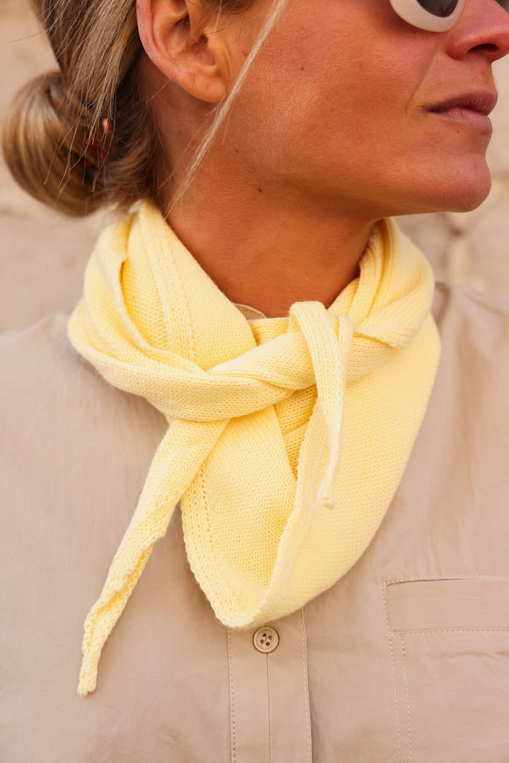 Pañuelo Léon Punto Amarillo