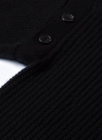 Fursac - Pull En Laine À Manches Amovibles - Noir - Homme