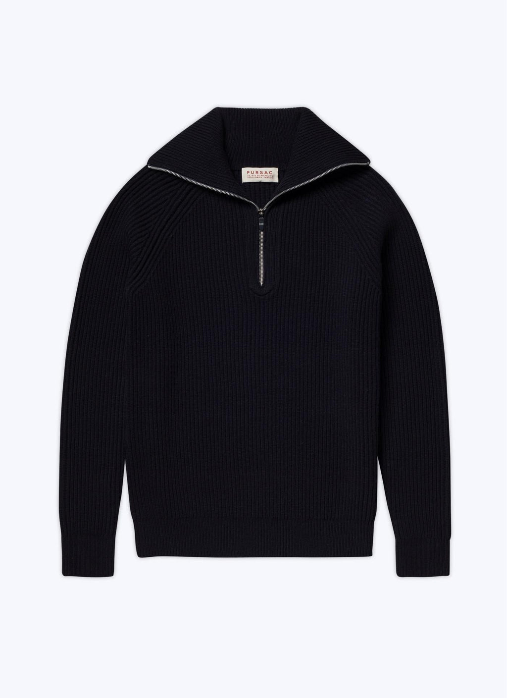 Fursac - Pull En Laine Mérinos - Marine - Homme