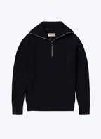 Fursac - Pull En Laine Mérinos - Marine - Homme