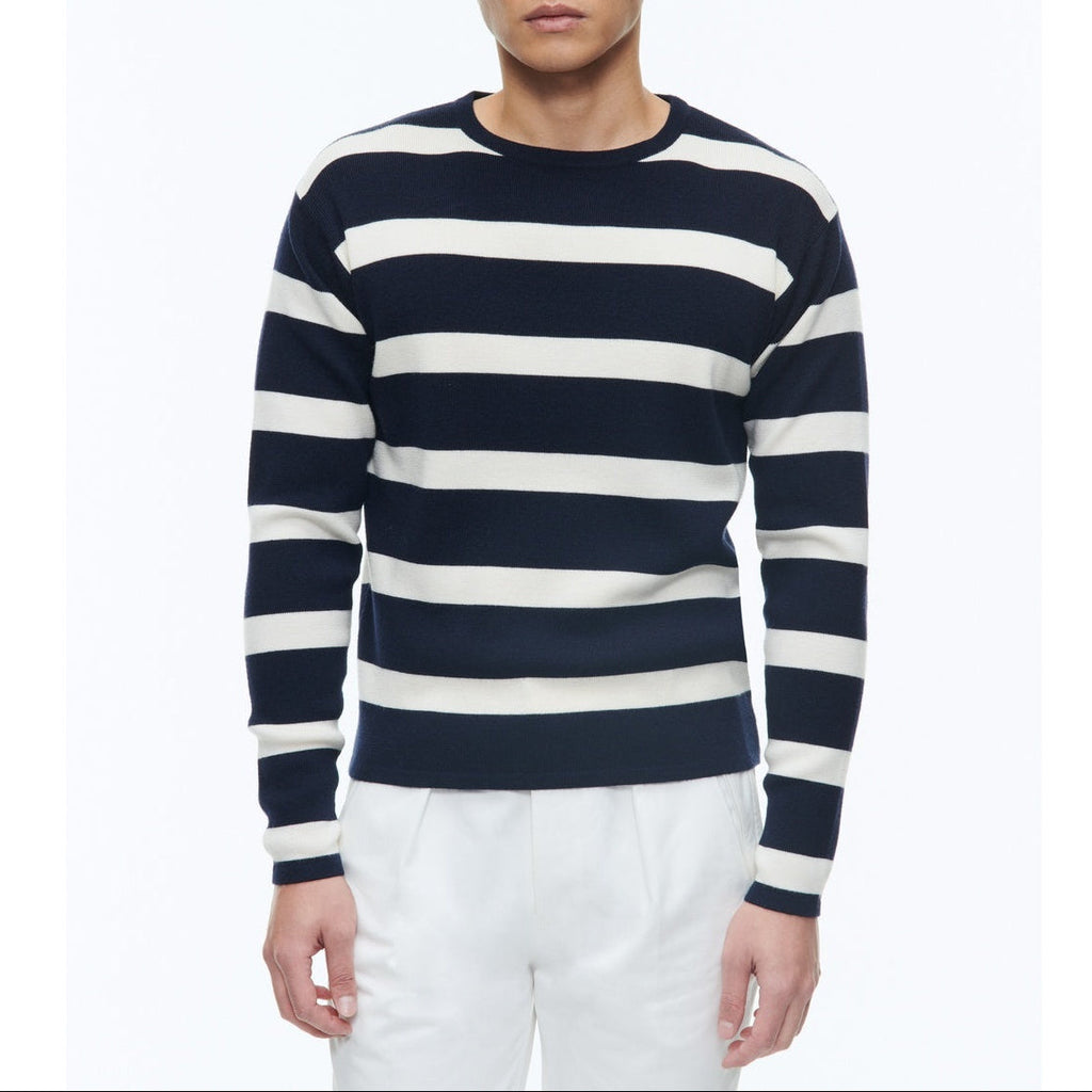 Fursac - Pull Marinière Milano - Marine