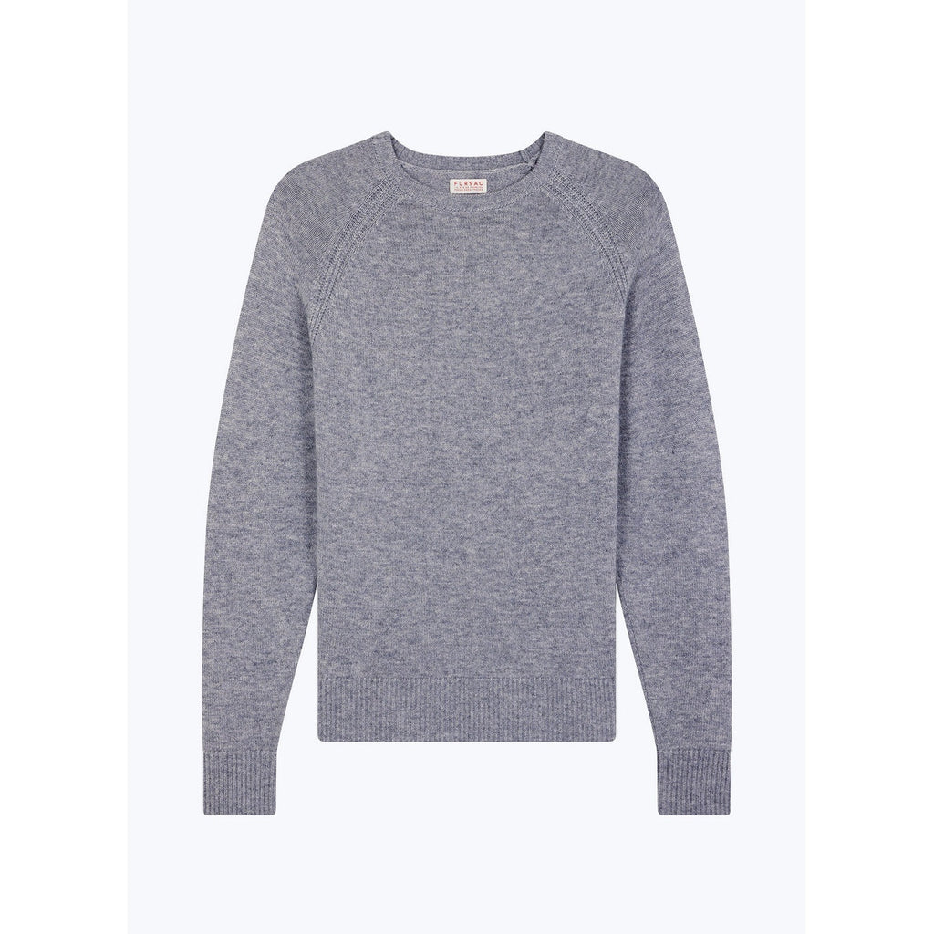 Fursac - Pull Fin En Laine Et Cachemire - Gris