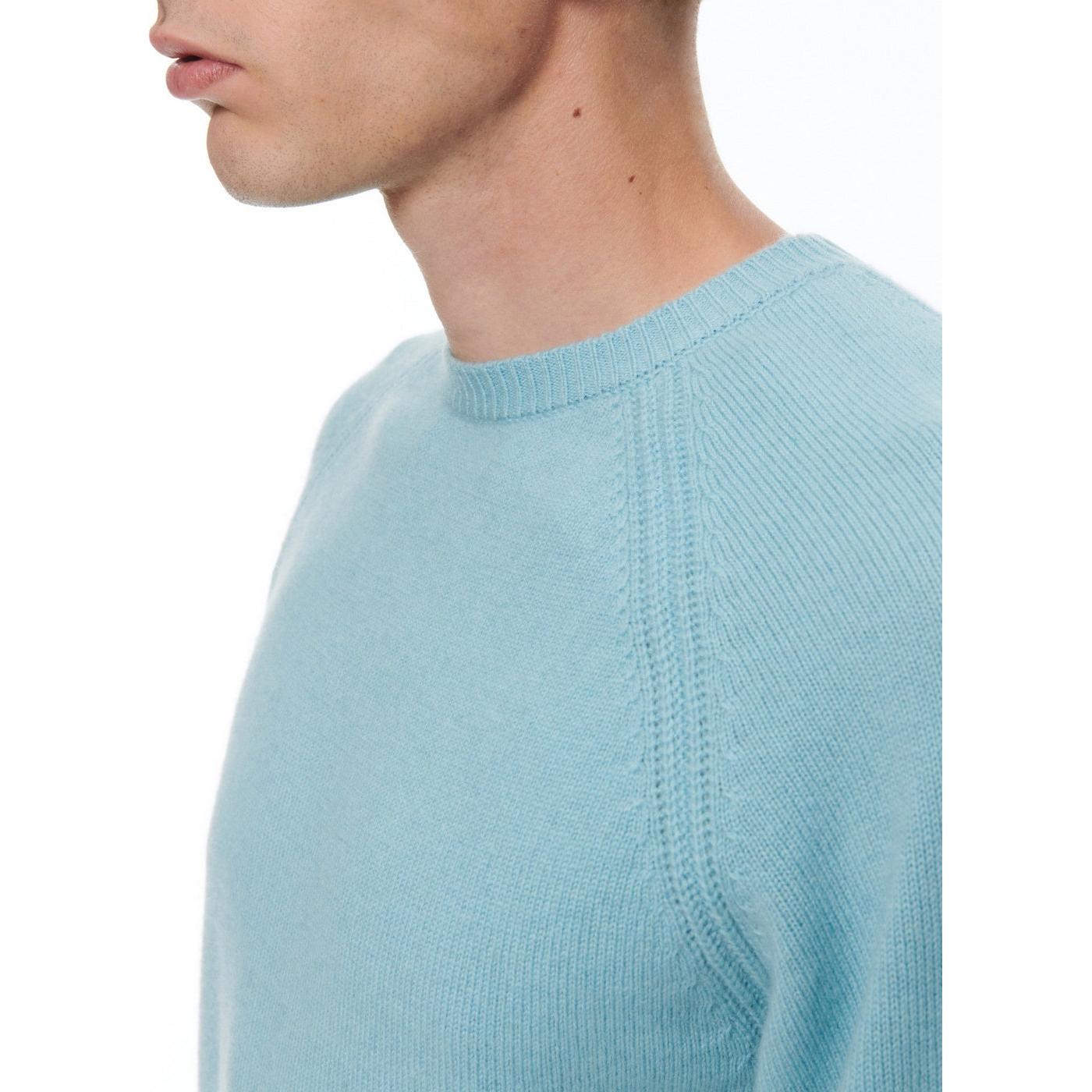Fursac - Pull En Laine Et Cachemire - Bleu