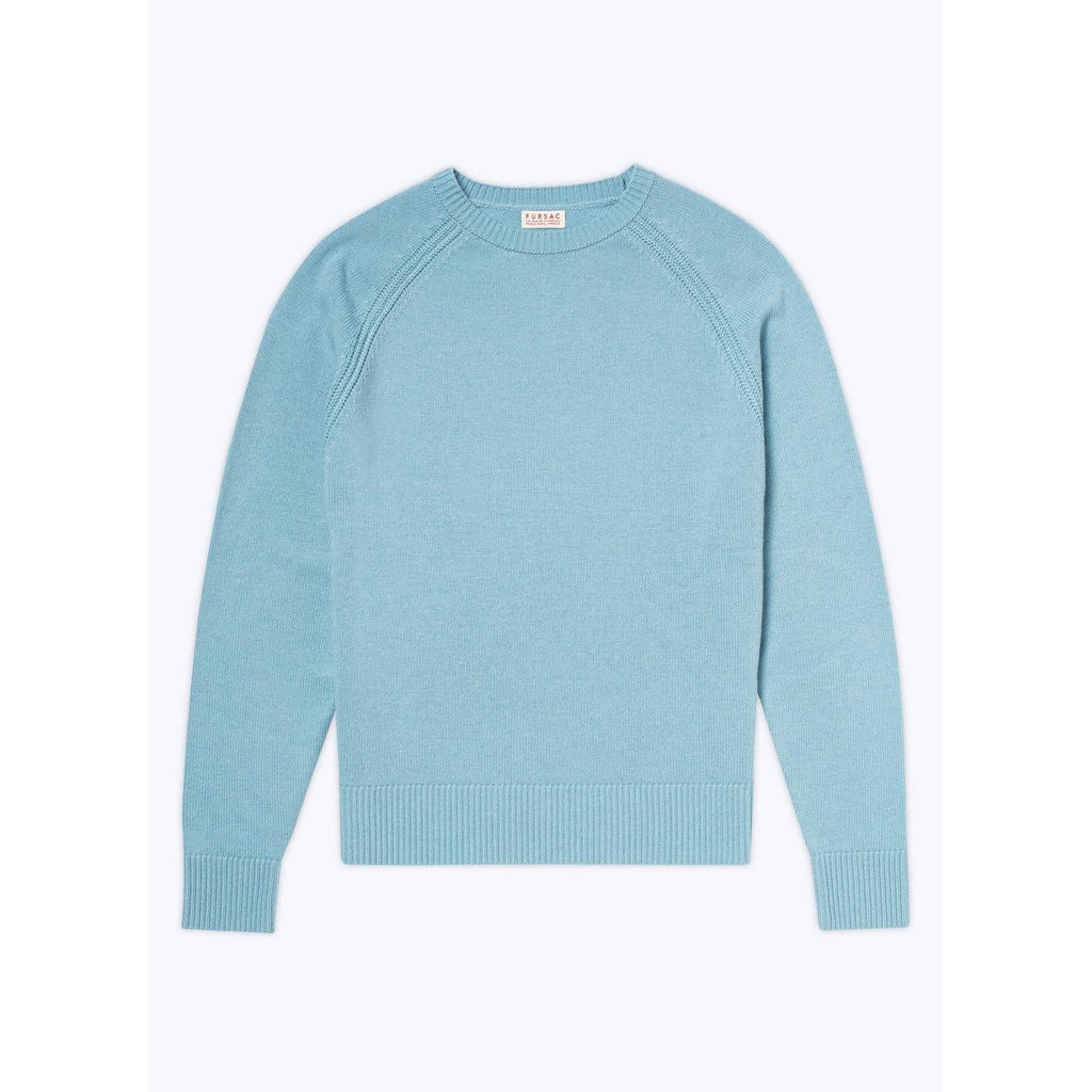Fursac - Pull En Laine Et Cachemire - Bleu