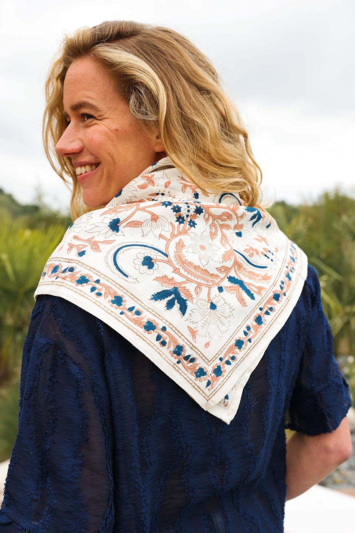 Foulard Adulte Delhi Prusse