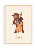 Personalized Posters - Musicians Animals