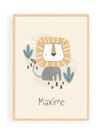 Personalized Posters - Savanna Animals