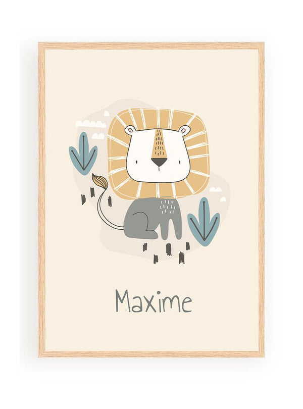 Personalized Posters - Savanna Animals