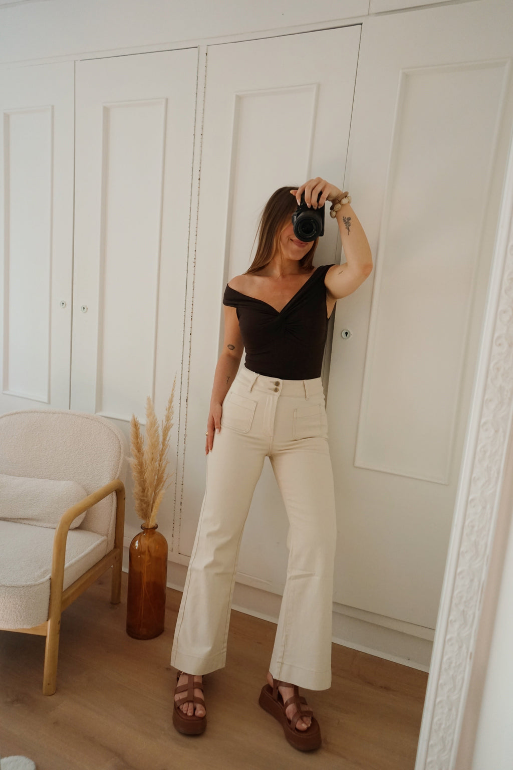 Jean Elenette Beige