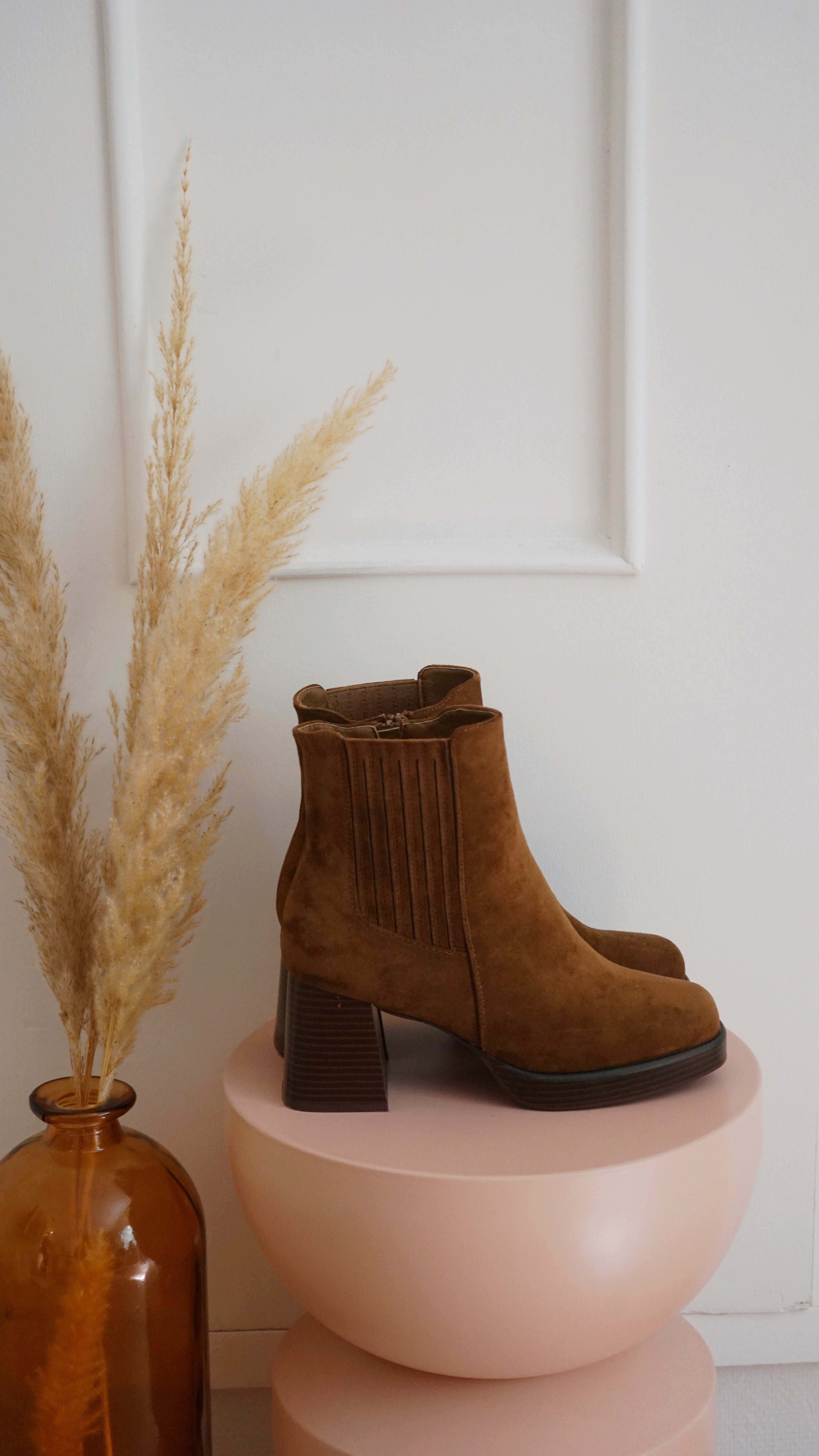 Bottines Aurore Camel
