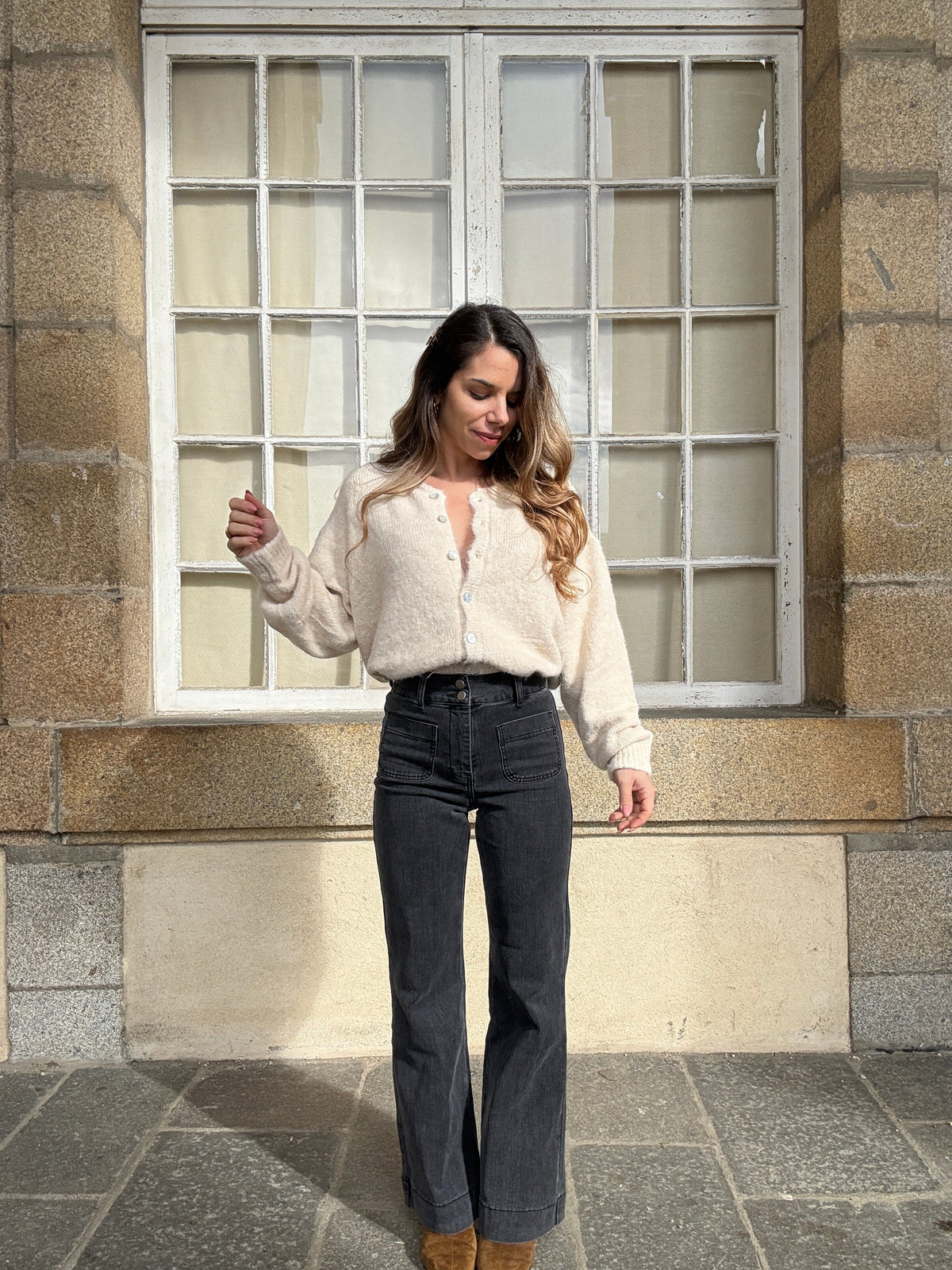 Cardigan Charlie beige