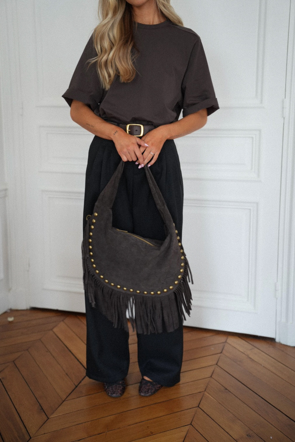 Pantalon Droit Achille - Noir