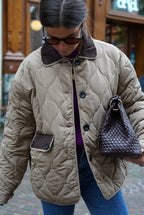Veste Augustine Matelassé Beige